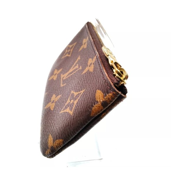 Louis Vuitton Monogram Leather Pochette Cles Key Pouch Cash/Change Holder - Picture 3 of 11